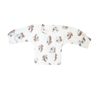 Распашонка Ёжики Чуди Кидс 008122-5 белый 01